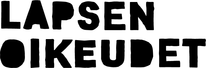 Lapsen oikeudet logo.