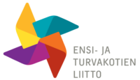 Ensi- ja turvakotien liitto logo.