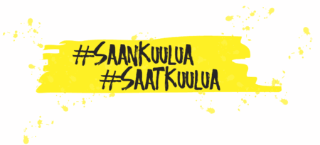 #SaanKuulua, #SaatKuulua.